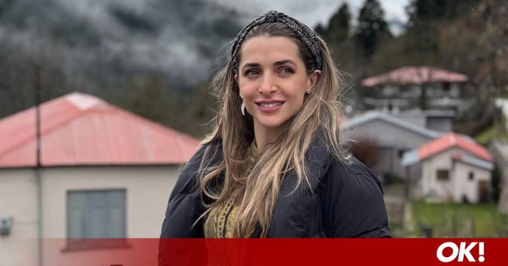 Χριστούγεννα μαζί με τον γιο της στα Τρίκαλα