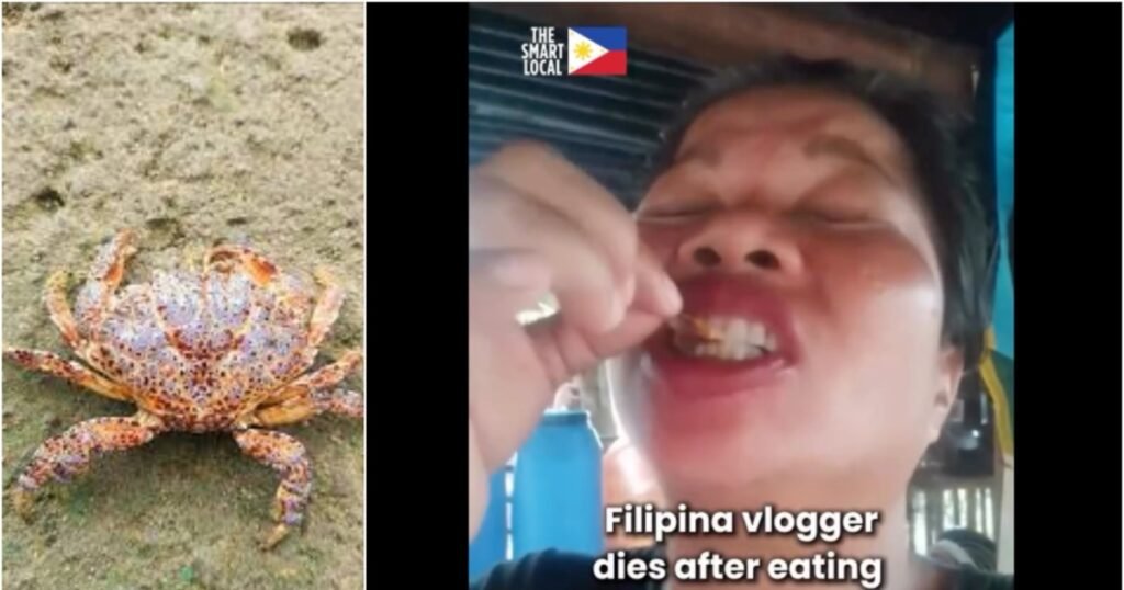 Βάναυσος θάνατος: Food vlogger από τις Φιλιππίνες έφαγε το “καβούρι του…