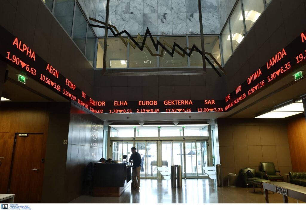 Χρηματιστήριο: Άτσαλη βουτιά κατά 2,8%