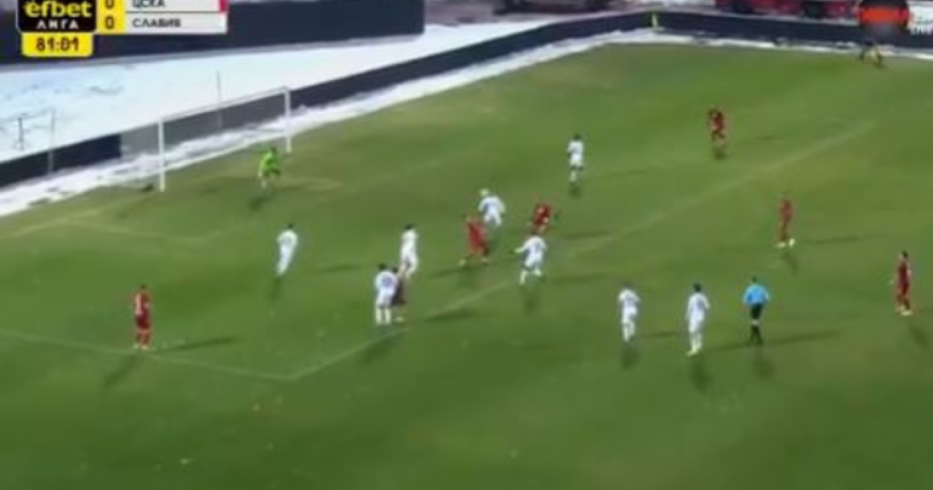 Το γκολ της χρονιάς στη Βουλγαρία: Ασύλληπτο «αεροπλανικό» στα χιόνια (vid)