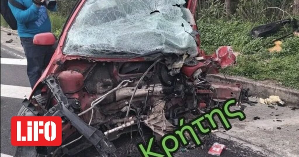 Τροχαίο στα Χανιά: Μία νεκρή και τρεις τραυματίες στον ΒΟΑΚ