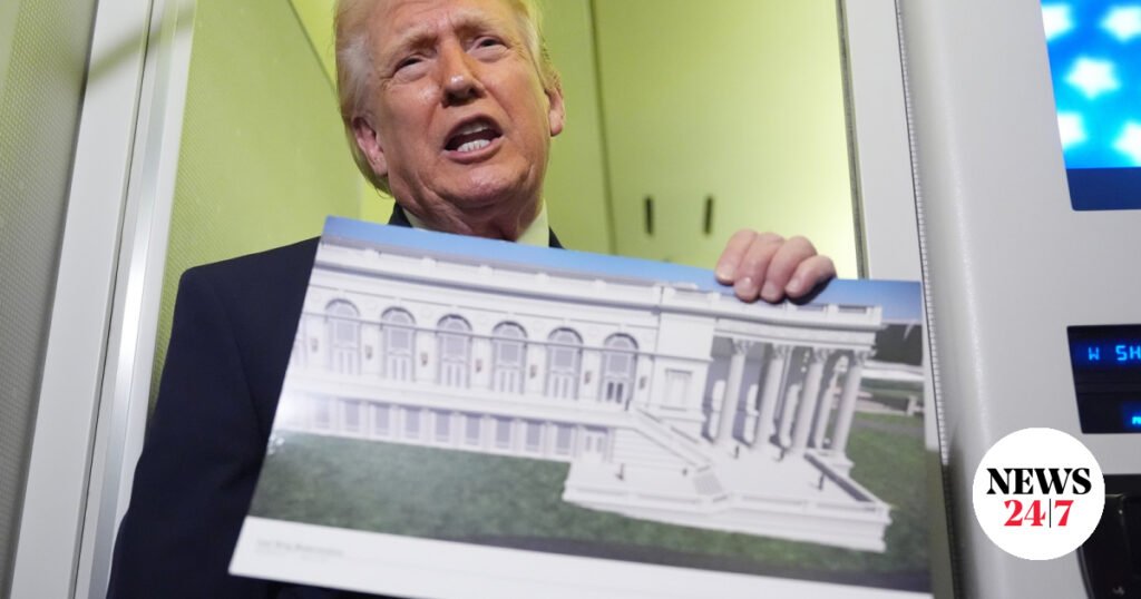 Το νέο φιλόδοξο σχέδιο Τραμπ, αίθουσα χορού… με υπόγειο καταφύγιο