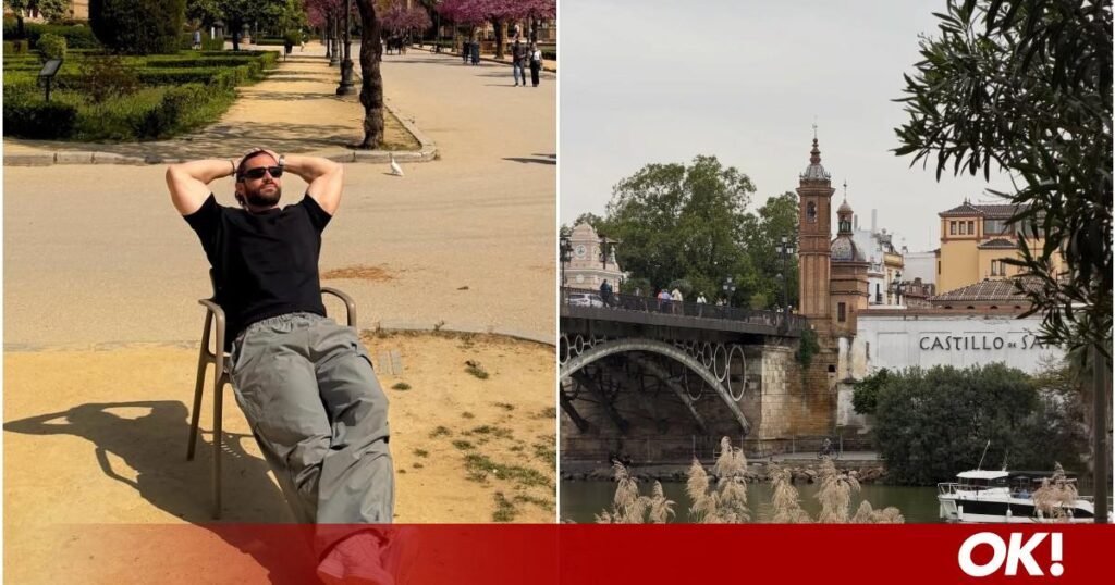 Οι χαλαρές στιγμές που πέρασε στην Ισπανία, μέσα από ένα καρουζέλ φωτογαφιών