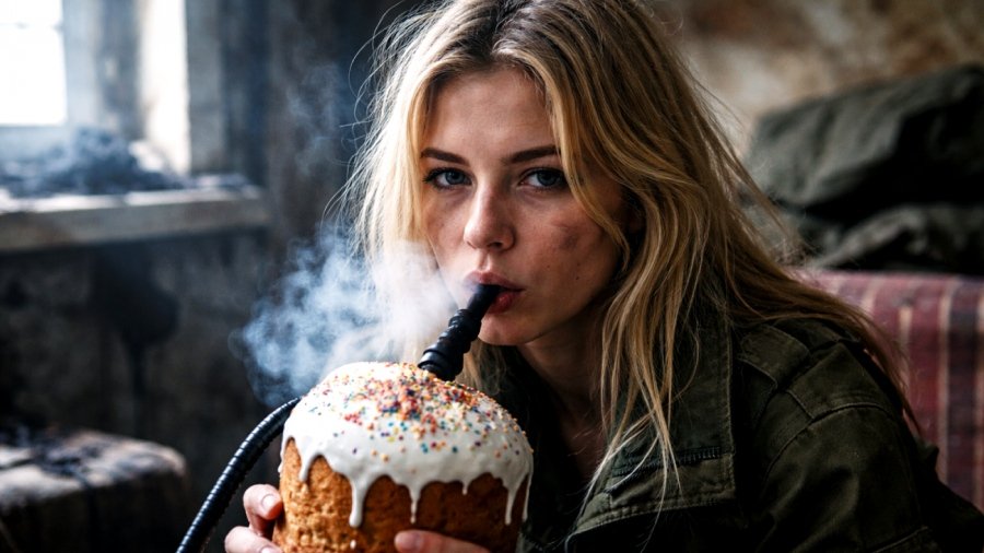 Μοντέλο του Only Fans που κάπνισε ναργιλέ από… πασχαλινό τσουρέκι κινδυνεύει με φυλάκιση