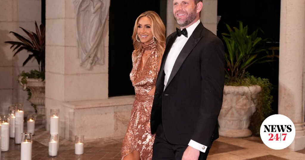 Ο Έρικ και η Λάρα Τραμπ θα συνοδεύσουν τον Αμερικανό πρόεδρο στην Κίνα