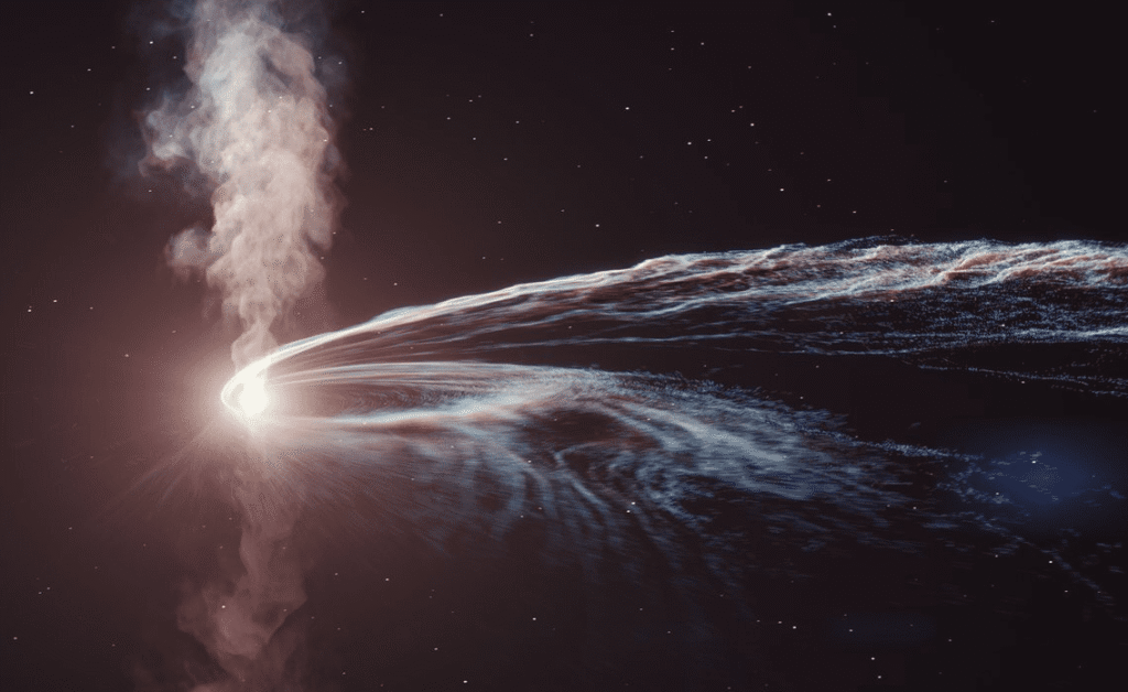 Όταν μια μαύρη τρύπα καταπίνει άστρο – Η έκρηξη που φωτίζει ολόκληρο γαλαξία