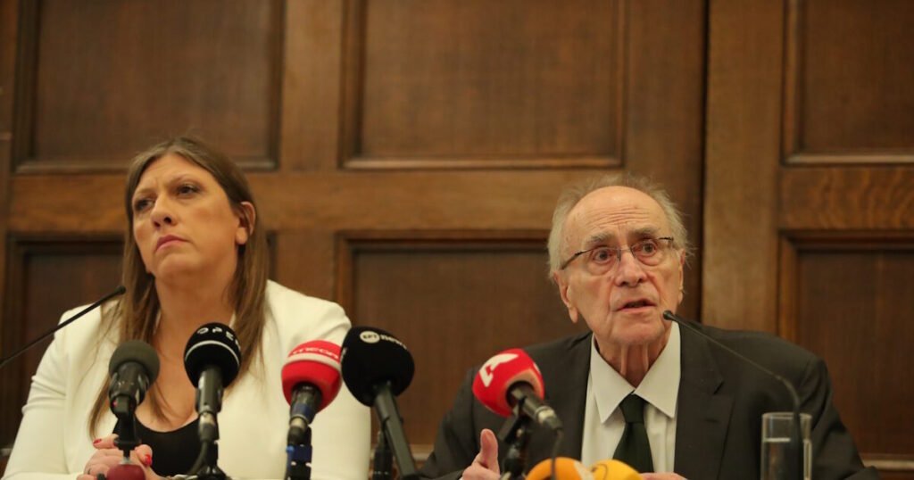 Ζωή και Νίκος Κωνσταντόπουλος κάνουν προσφυγή κατά του προέδρου της ένωσης δικαστών και εισαγγελέων